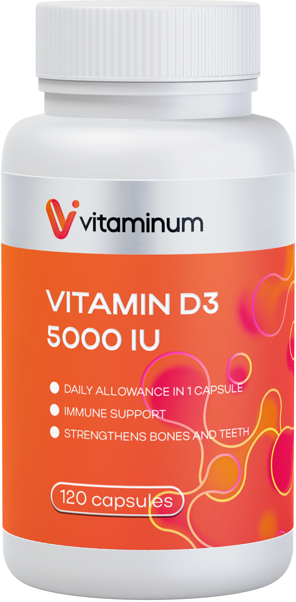  Vitaminum ВИТАМИН Д3 (5000 МЕ) 120 капсул 260 мг  в Вятских Полянах